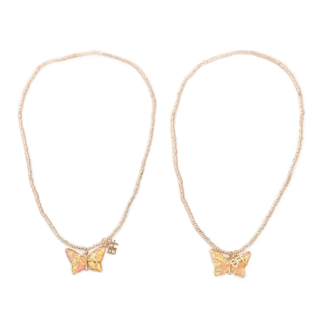 BFF Butterfly Share & Tear Necklaces