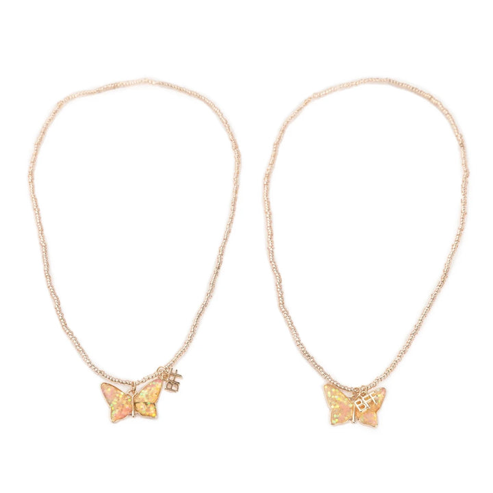 BFF Butterfly Share & Tear Necklaces