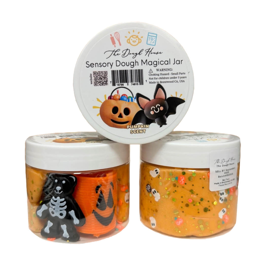 Halloween Magical Jars - Orange