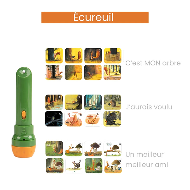 Squirrel Storybook Torch
