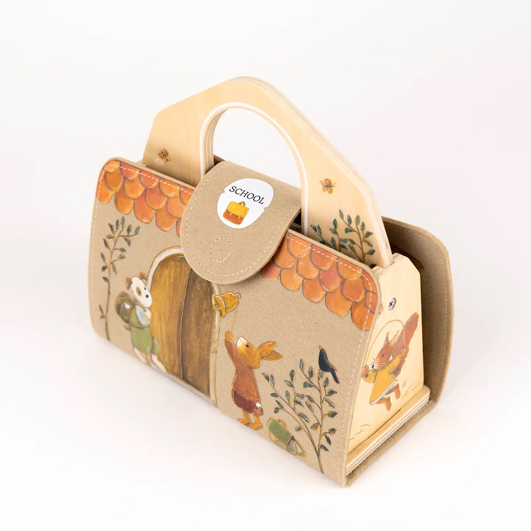 Mini Friends School Wooden Playset