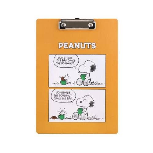 Peanuts Snoopy Clipboard - Yellow