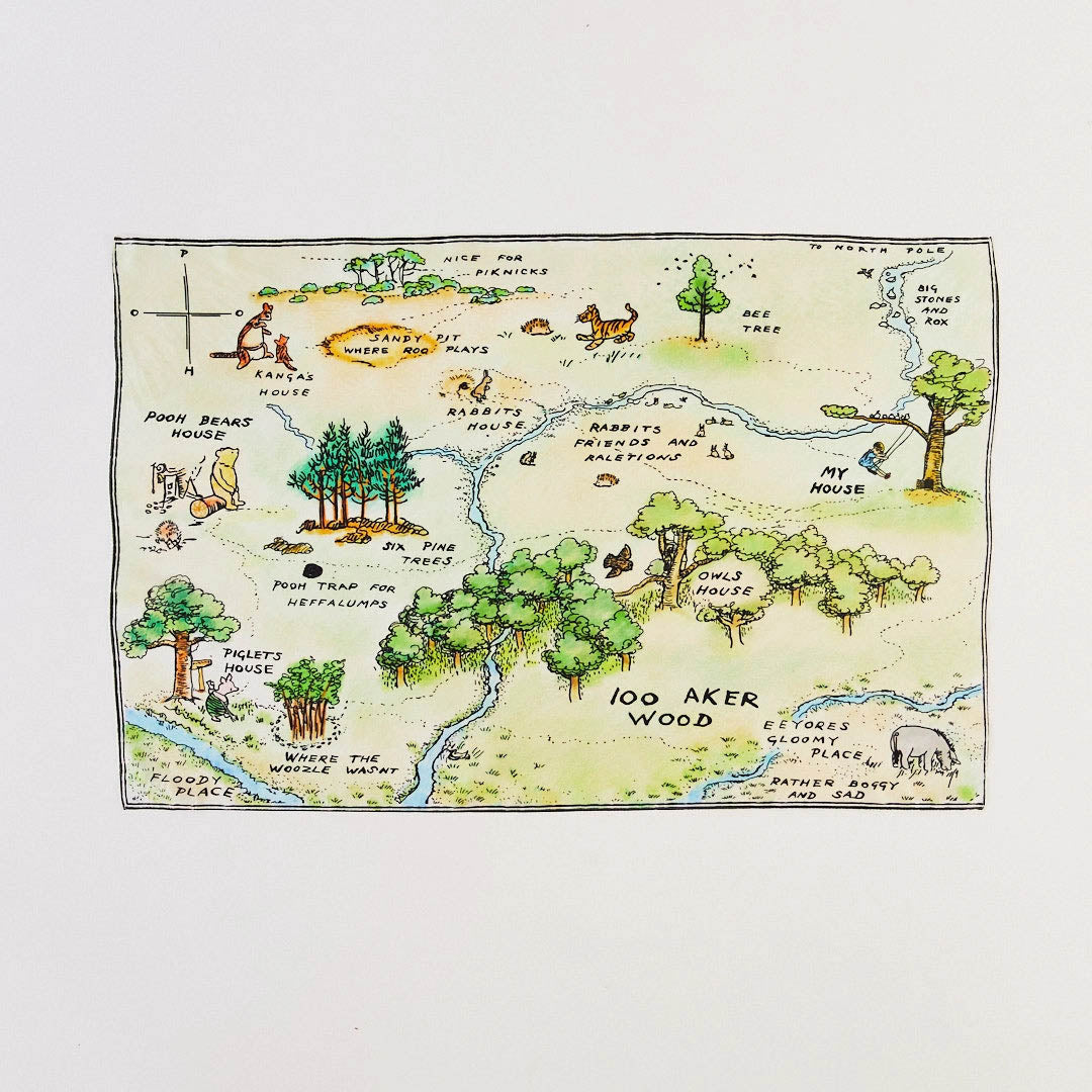 100 Aker Woods Playsilk