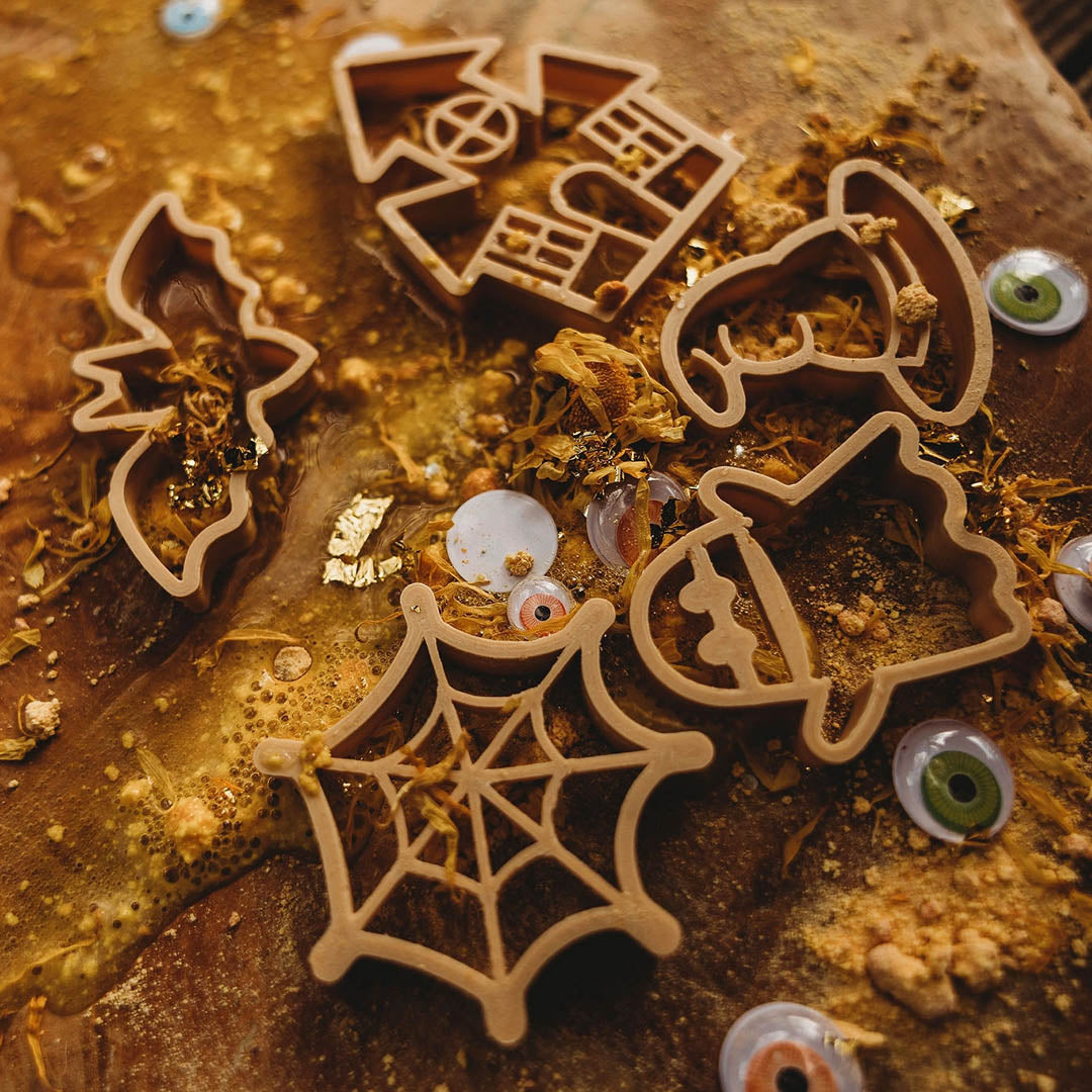Halloween Cutter Set - Eco Playdough Tool