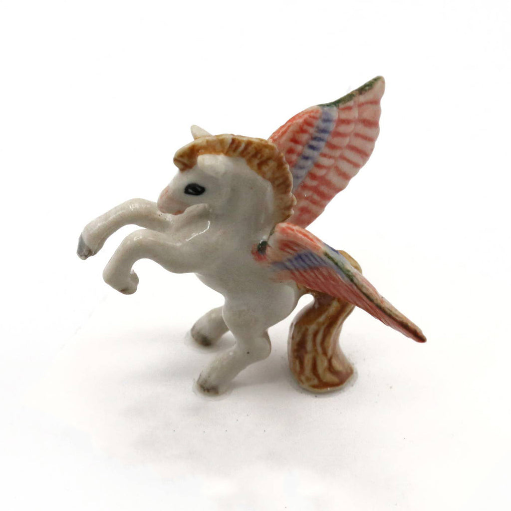 NEW Porcelain Miniature Treasure Figurine- Pegasus