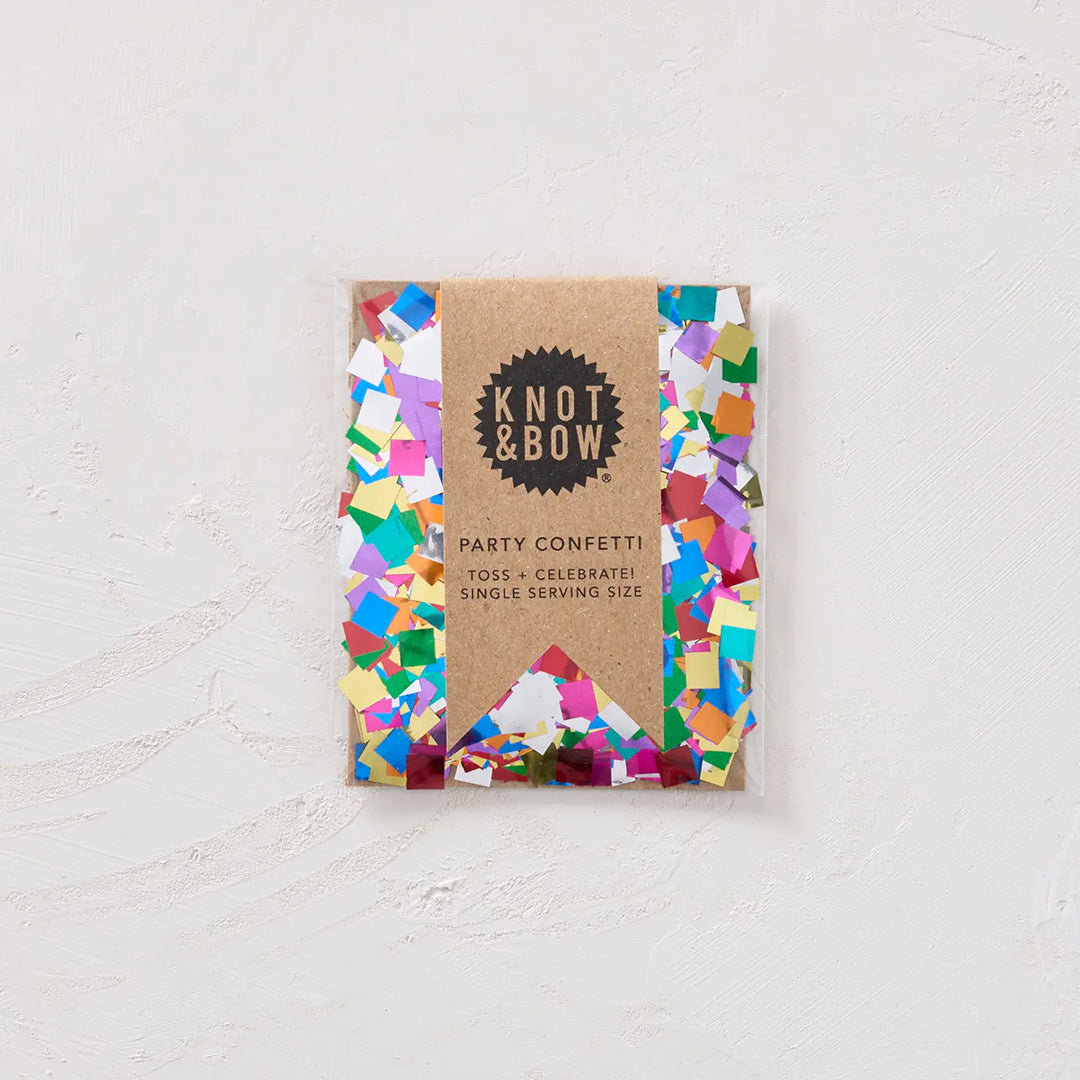 Metallic Rainbow Confetti