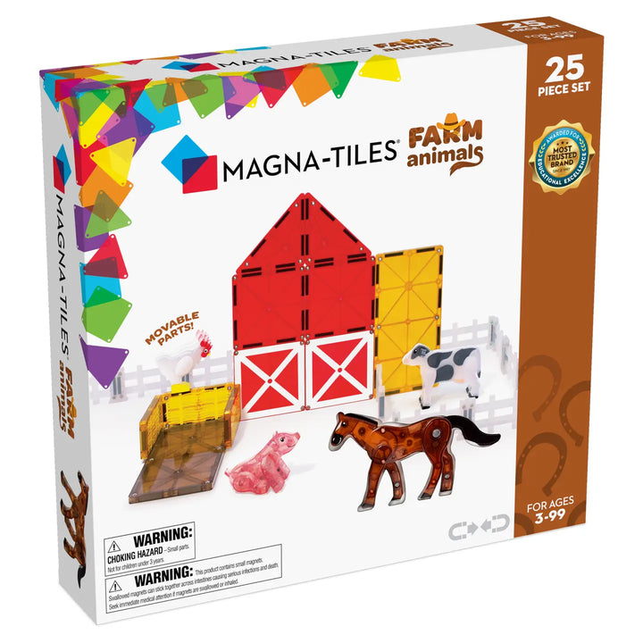 Magna-Tiles: Farm Animals 25-Piece Set