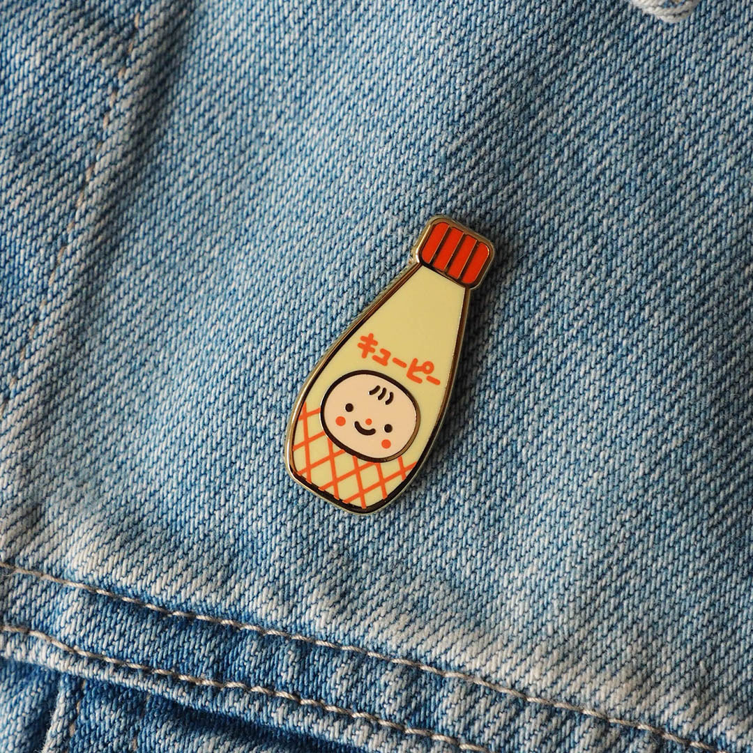 Kewpie mayo • enamel pin