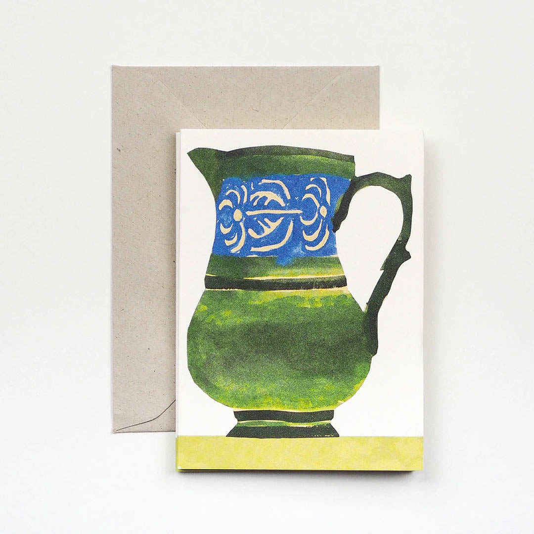 Greeting Card - Jugs Concertina