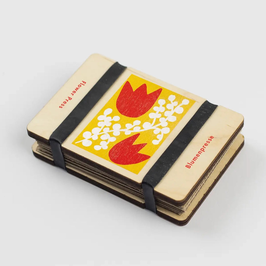 Wooden Pocket Flower Press Kit-Tulip