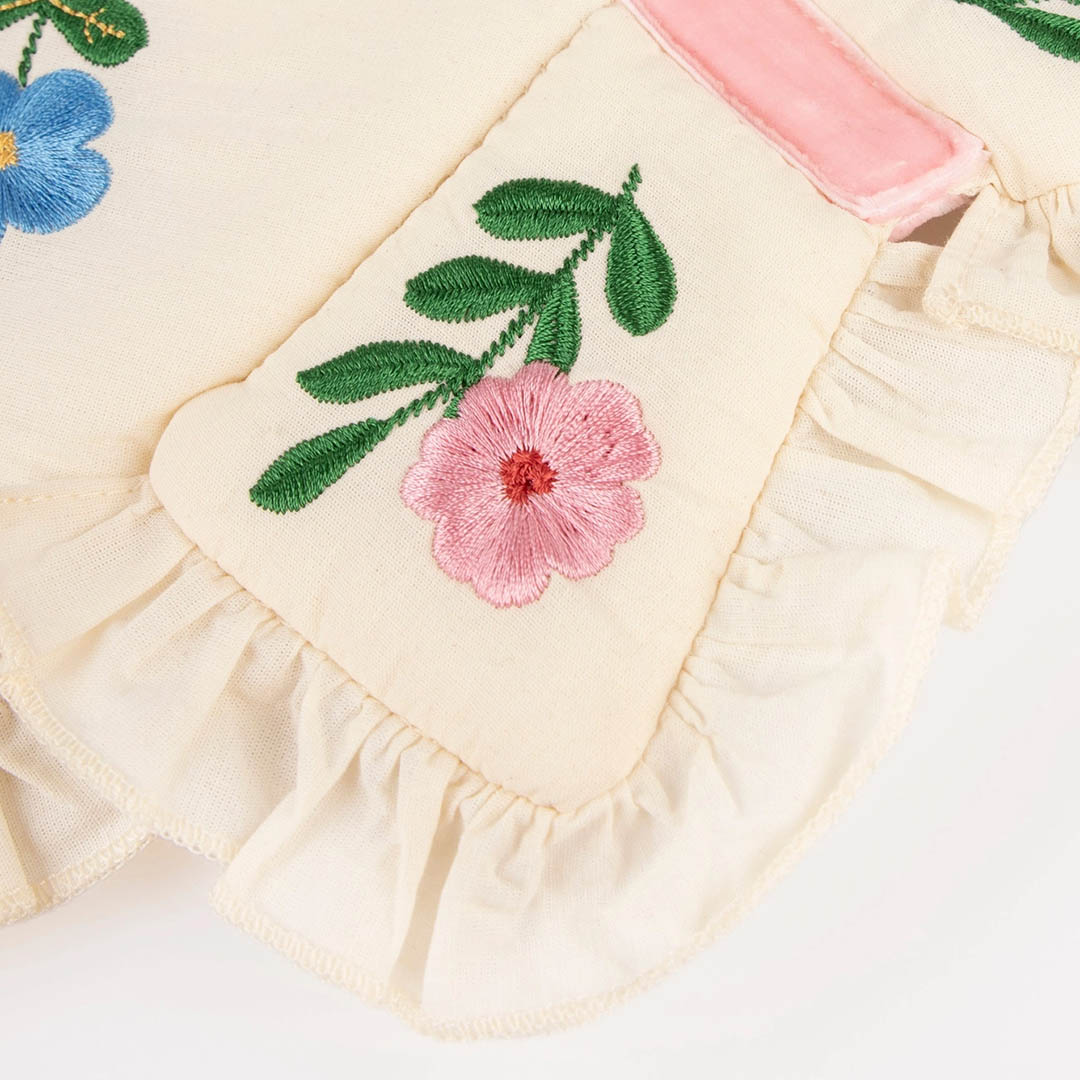 Butterfly Wings - Embroidered Floral