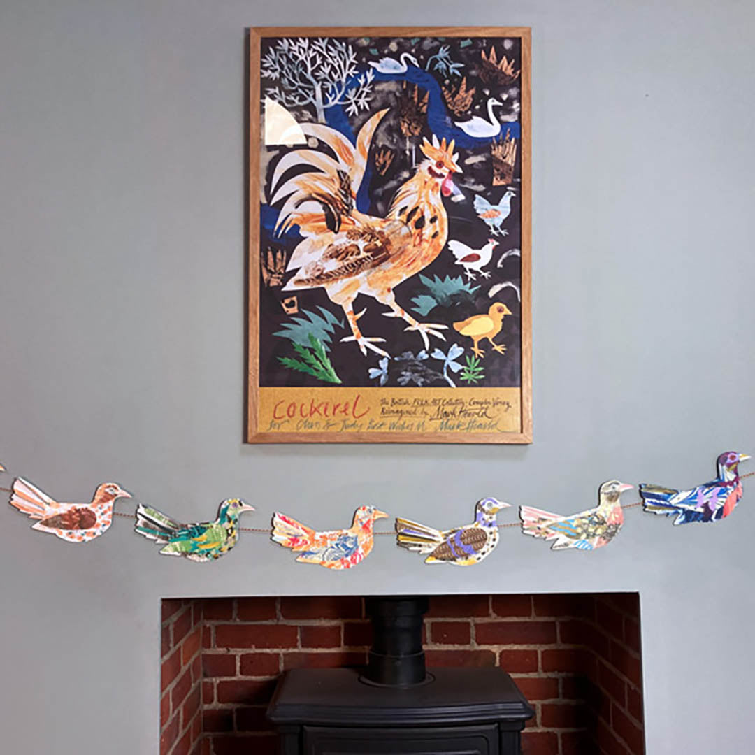 Whimsical Bird Garland