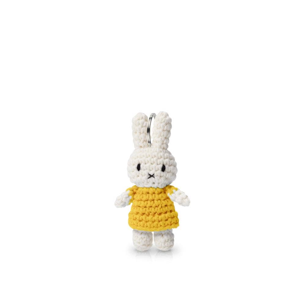 Miffy Crochet Keychains: Yellow
