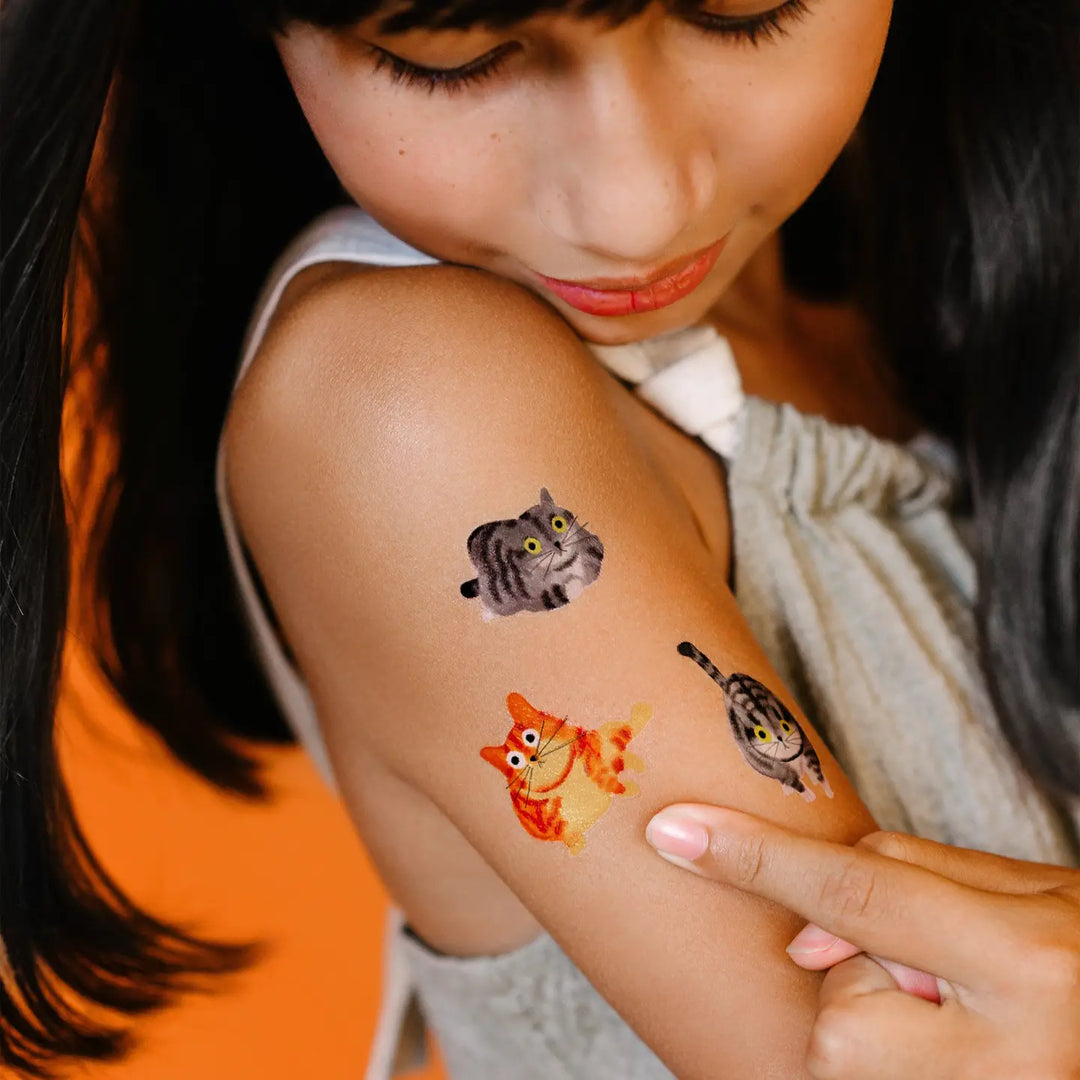 Temporary Tattoo Sheets: Furry Friends