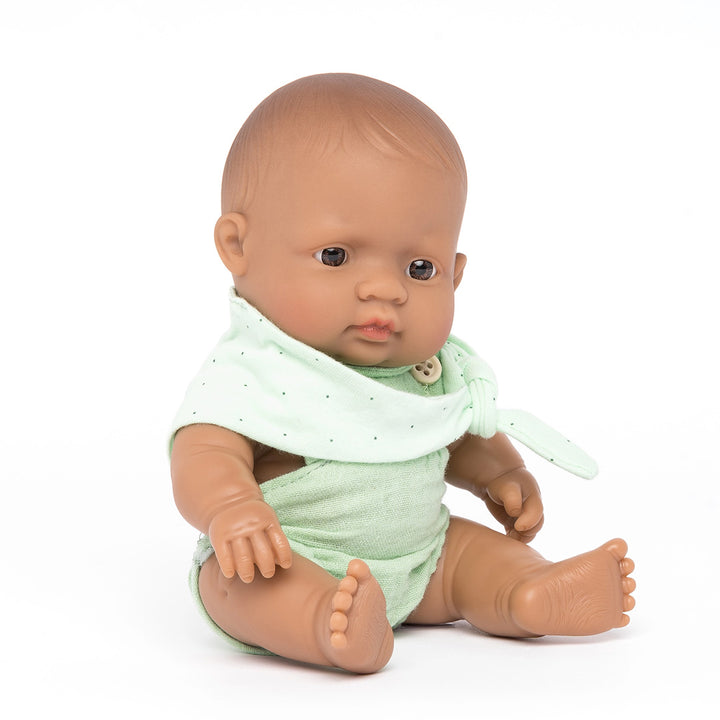 Dressed Hispanic Baby Doll Boy