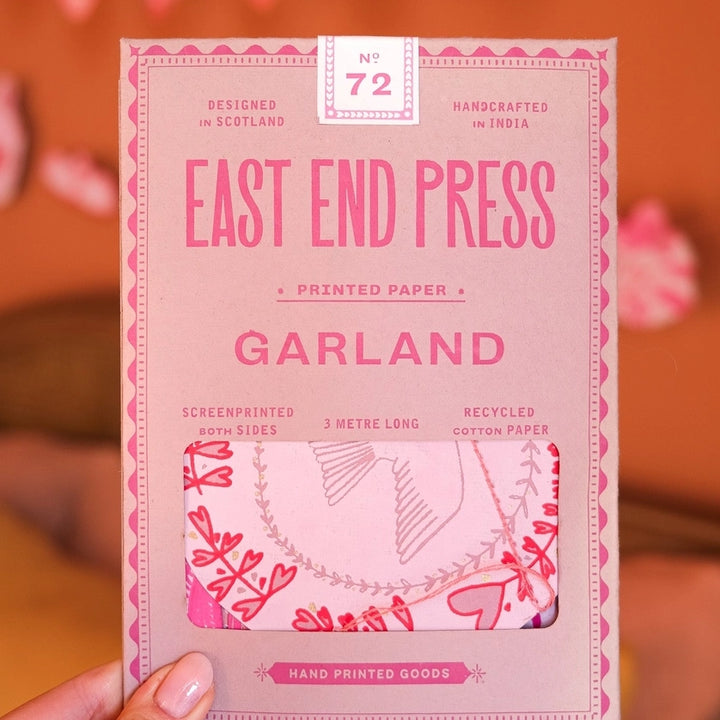 Love Birds Sewn Garland