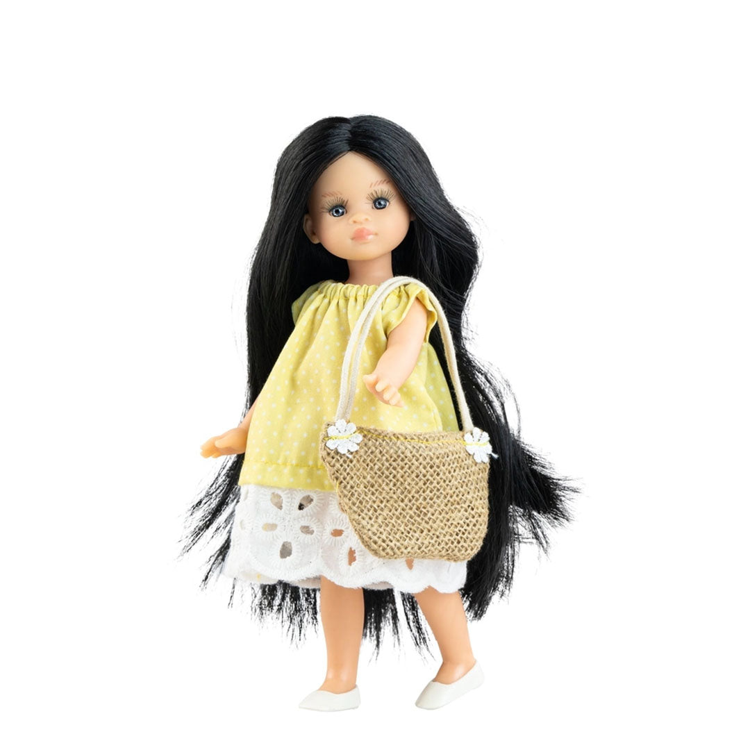 NEW Mini Amigas Doll - Noah with Yellow Dress - Paola Reina