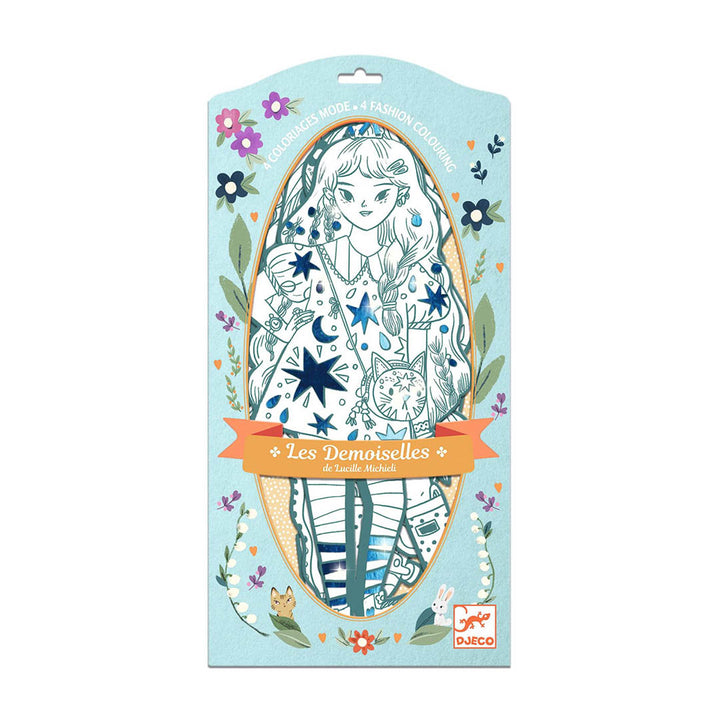 Les Demoiselle Angèle & Friends Coloring Set