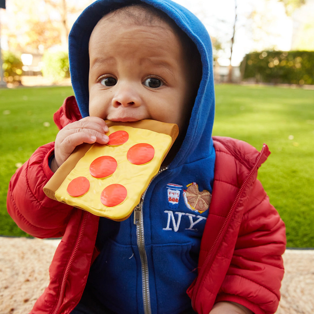 NEW Pepperoni Slice Teether