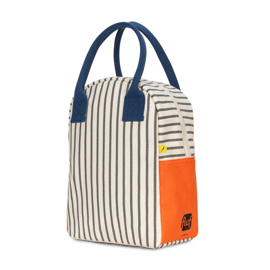 Zipper Lunch Bag- Nautical Stripe