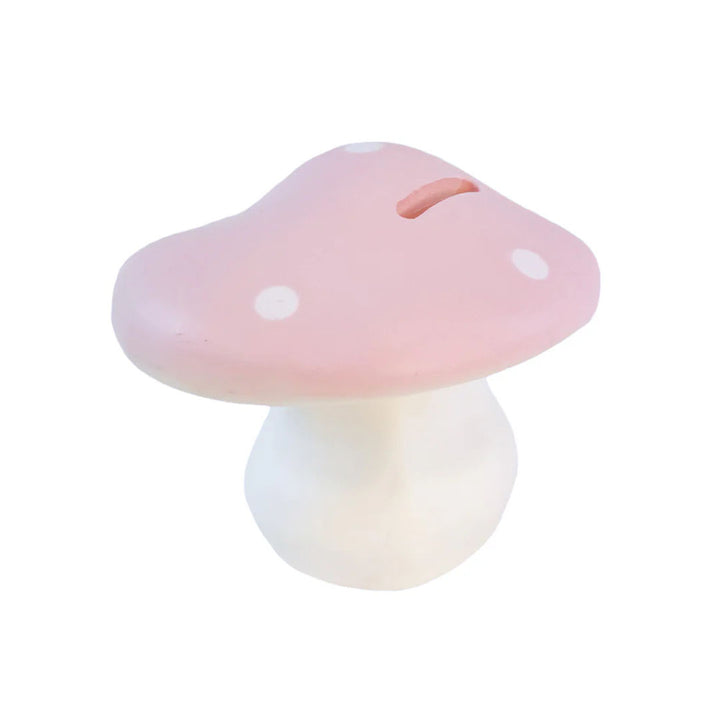 Mushroom Coin Bank - Pink
