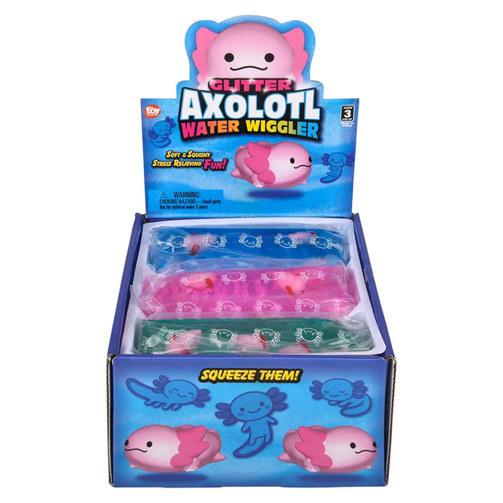 Jumbo Axolotl Water Wiggler 5"