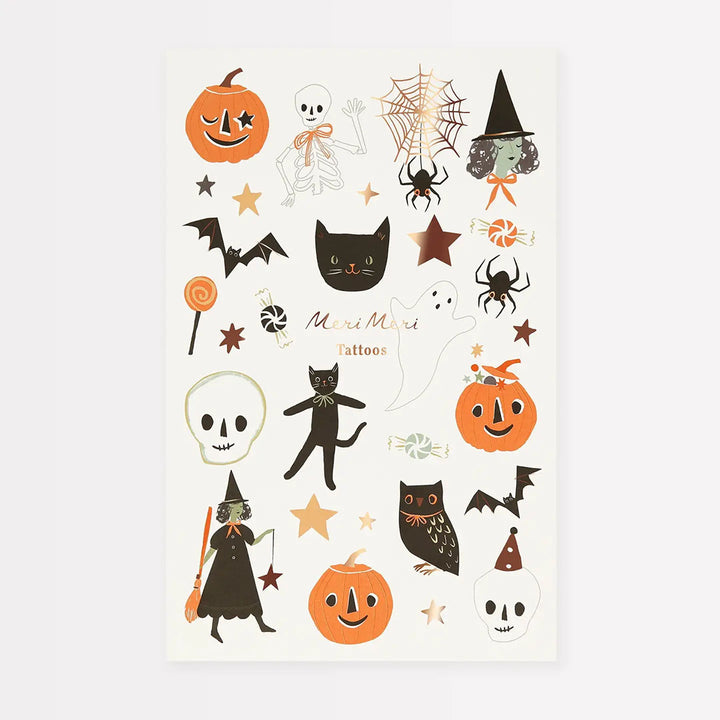 It's Halloween! Temporary Tattoos