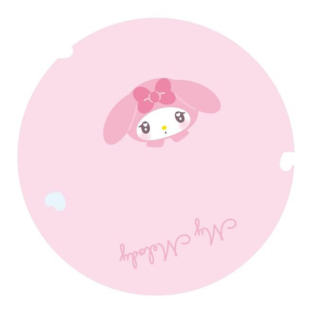 Official Sanrio My Melody Plush Face Pouch Bag