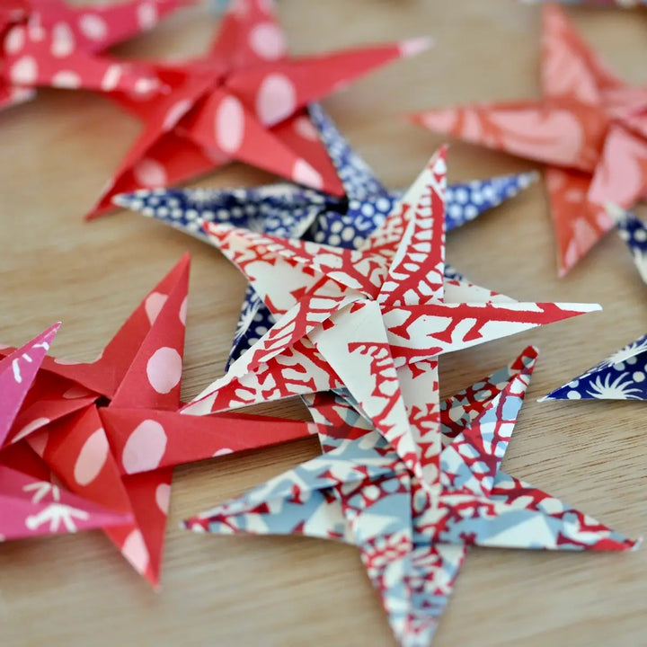 NEW Origami Star Garland Kit
