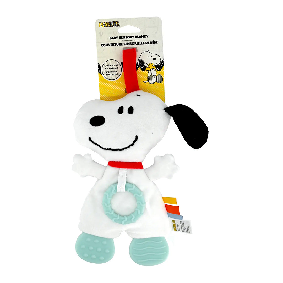 Peanuts Snoopy Blanky with Crinkle Toy