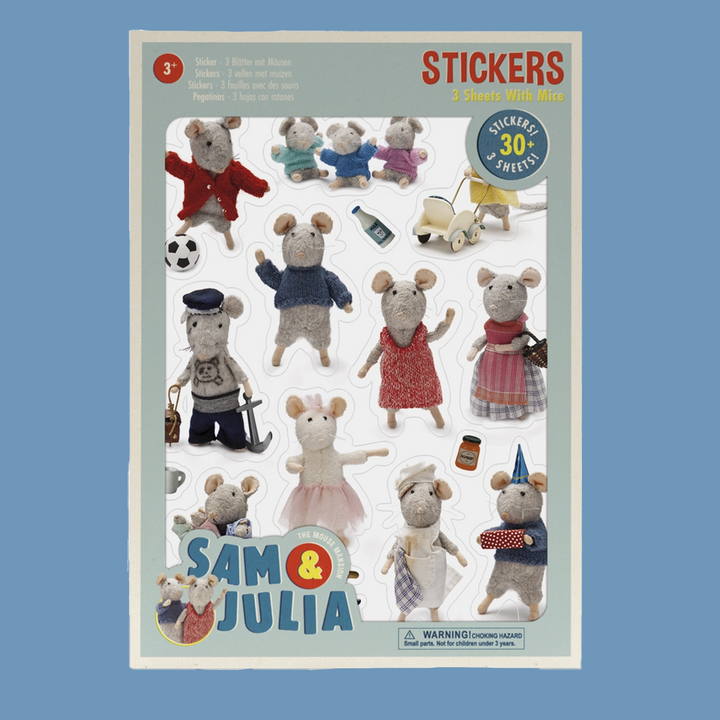 Mouse Mansion Sticker Sheets Set of 3