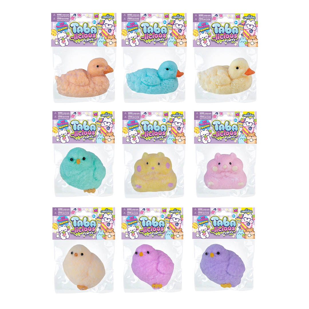 Taba-Licious Fluffs Assortment Squishy