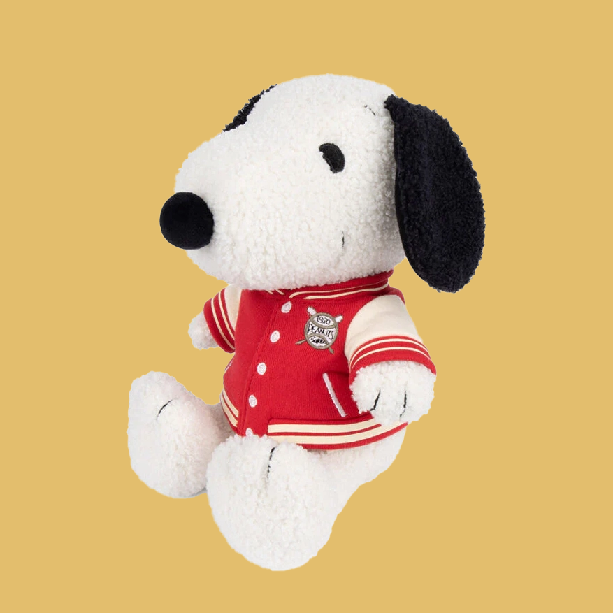 Peanuts Snoopy Plush Doll- Varsity Jacket 10"