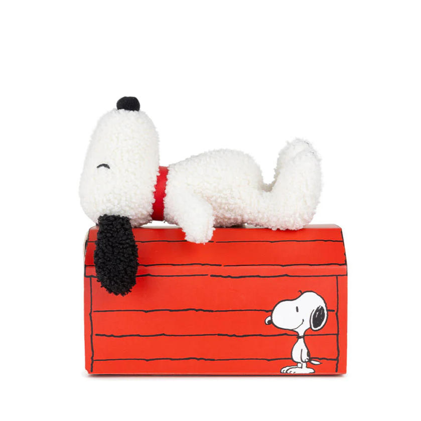 Peanuts Snoopy Plush Doll- Sleeping Snoopy with Gift Box