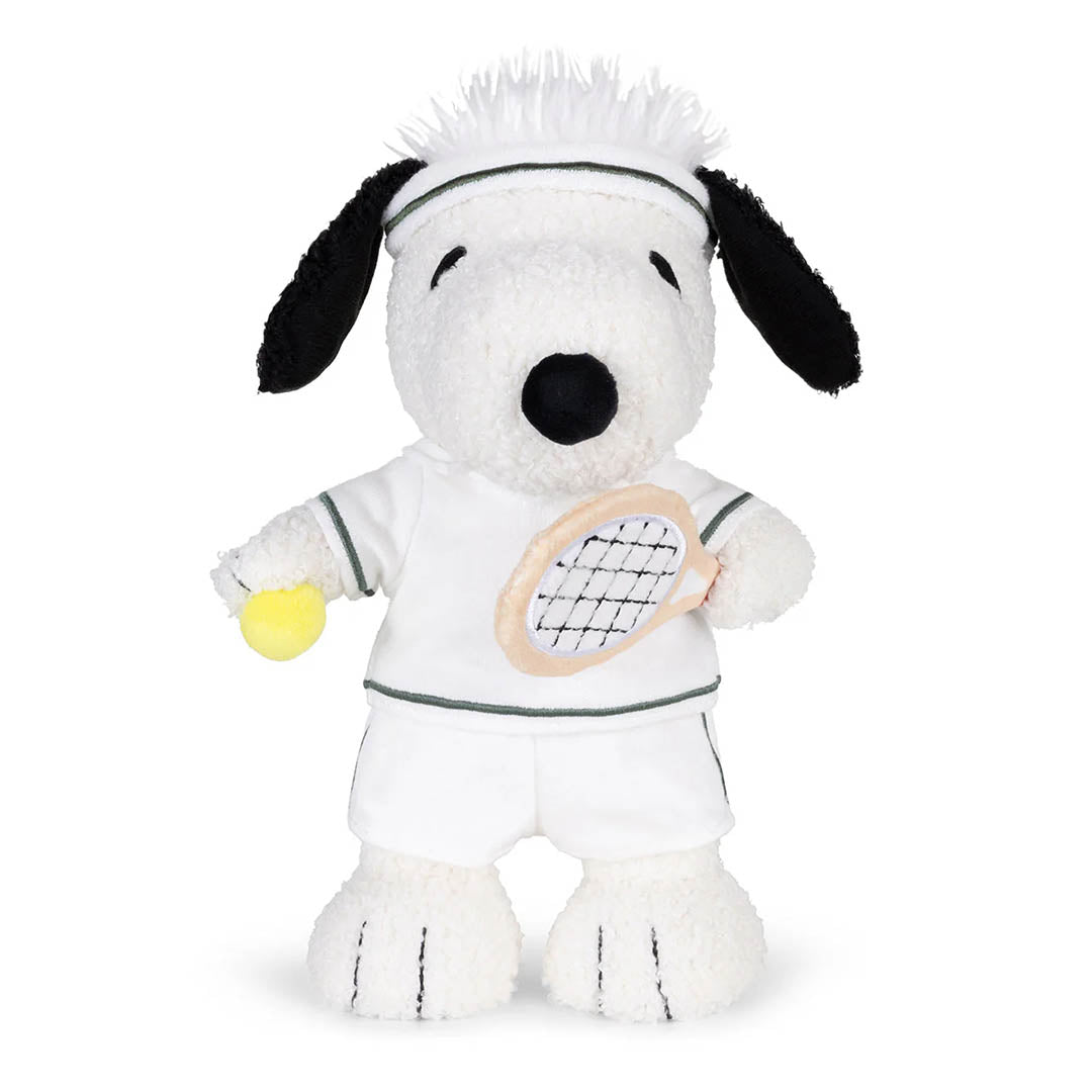 Peanuts Snoopy Tennis Plush White 8.5"