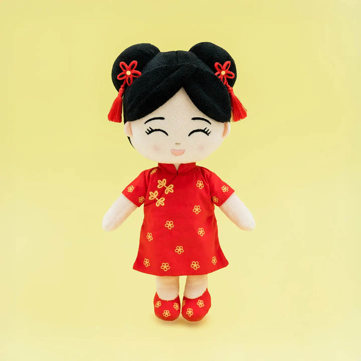 Chinese 'mei' Cultural Mini Doll