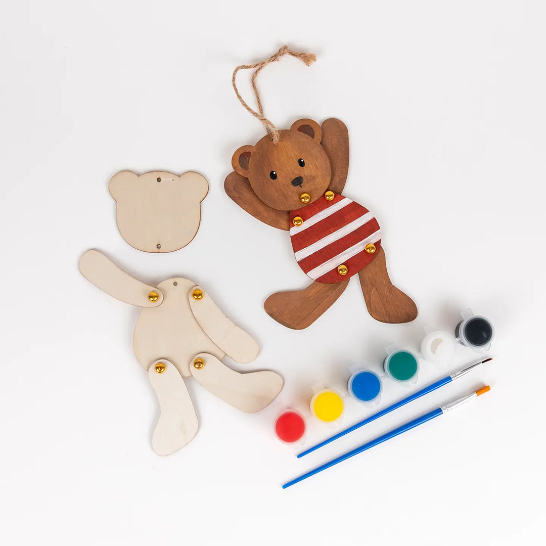 Jumping Jack Bear to Paint