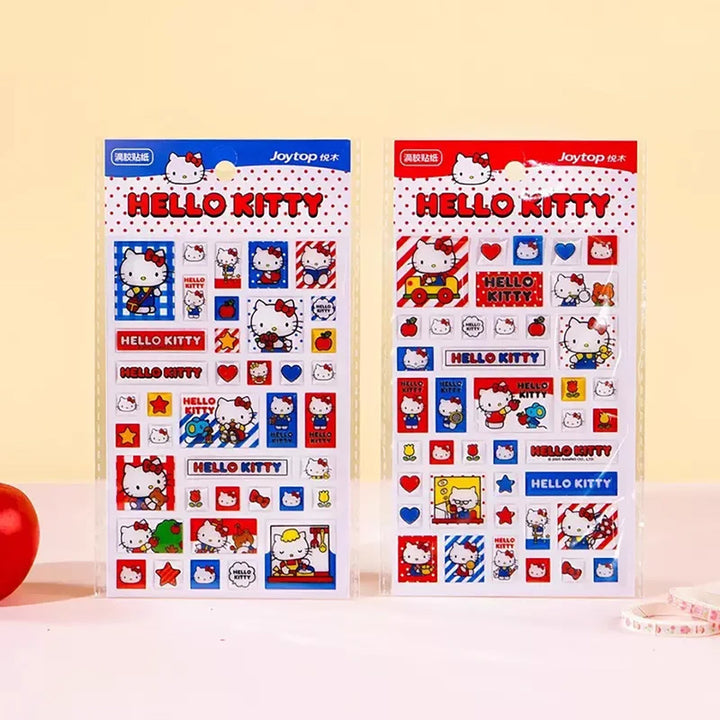 NEW Hello Kitty Sanrio Clear Tile Stickers - Two Styles Available!