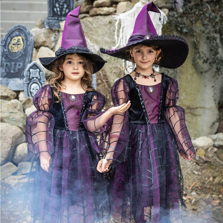 Amethyst the Spider Witch Dress and Hat
