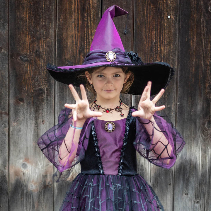 Amethyst the Spider Witch Dress and Hat