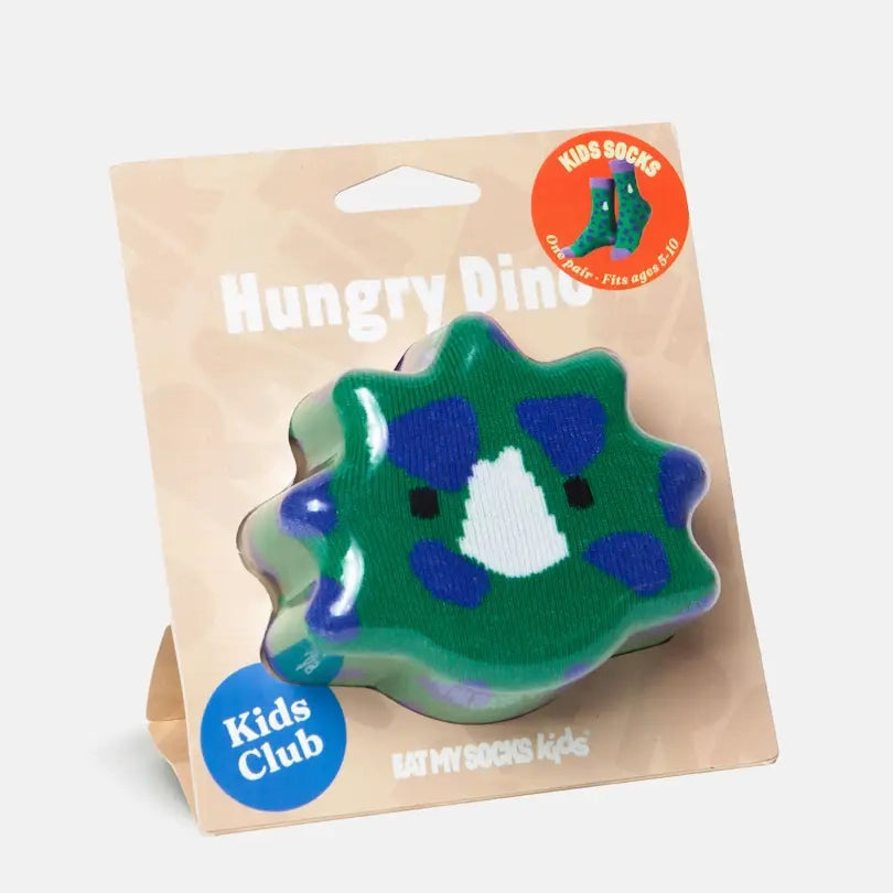 Kid's 3D Socks- Hungry Dino