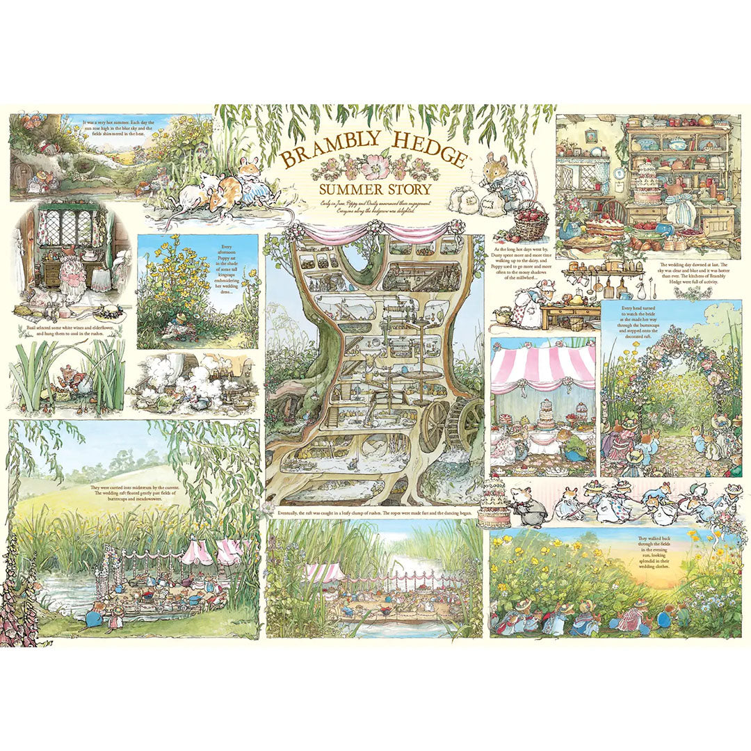 Brambly Hedge Summer Story 1000-Piece Puzzle