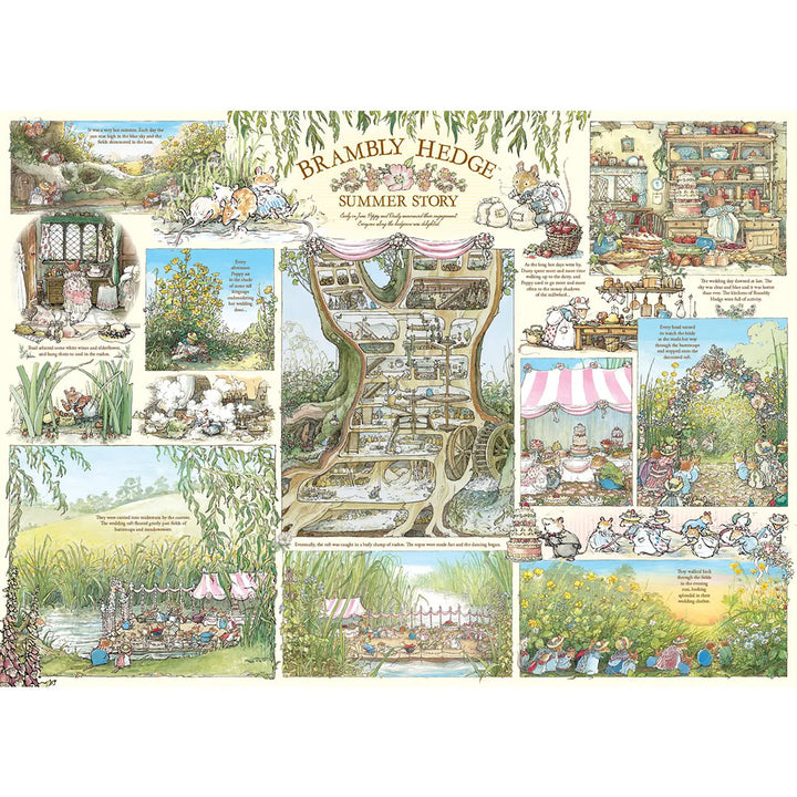 Brambly Hedge Summer Story 1000-Piece Puzzle