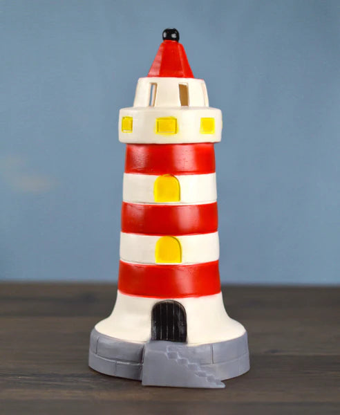 Red Lighthouse Lamp
