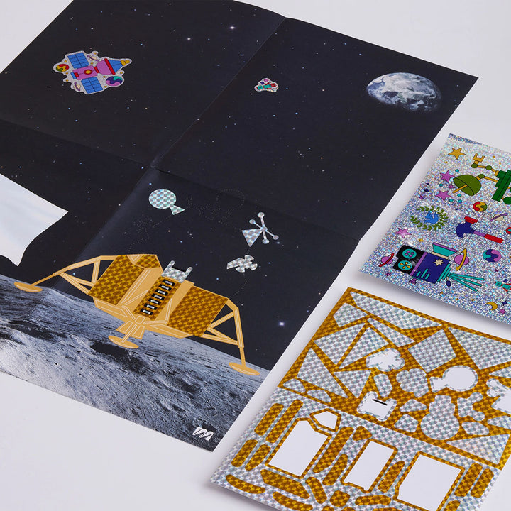 Vol ② — Moon Sticker Based Art Pack