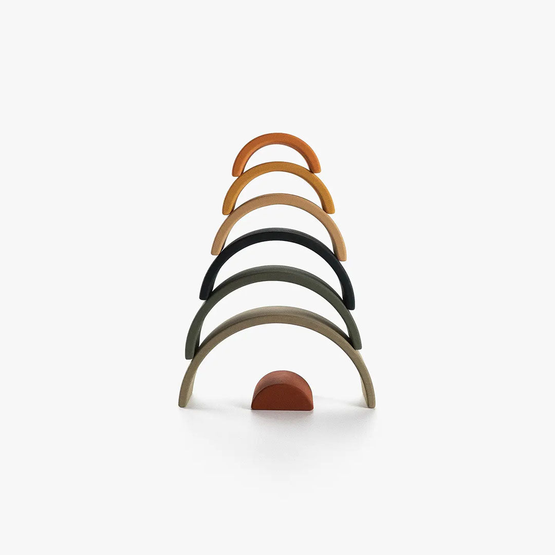 Wooden Rainbow Mini - Jungle