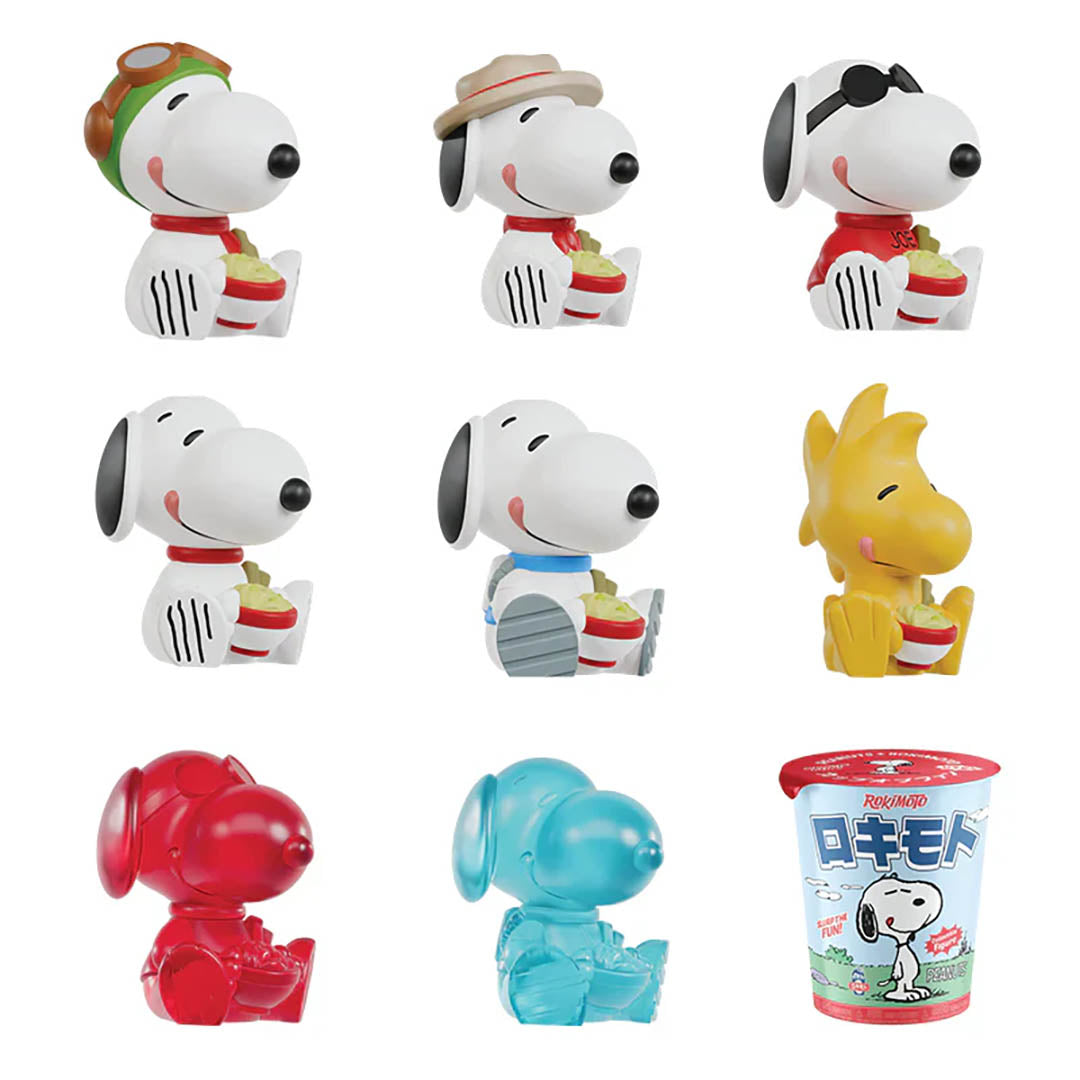 Peanuts + Rokimoto Blind Box Figures