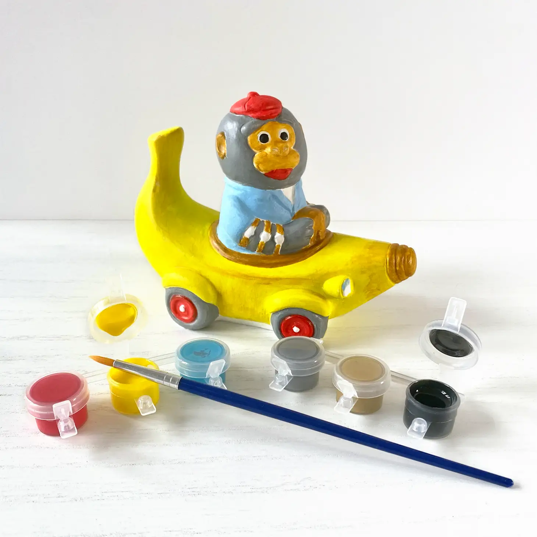 NEW Richard Scarry's Busy World® Paint A Racer: Bananas Gorilla