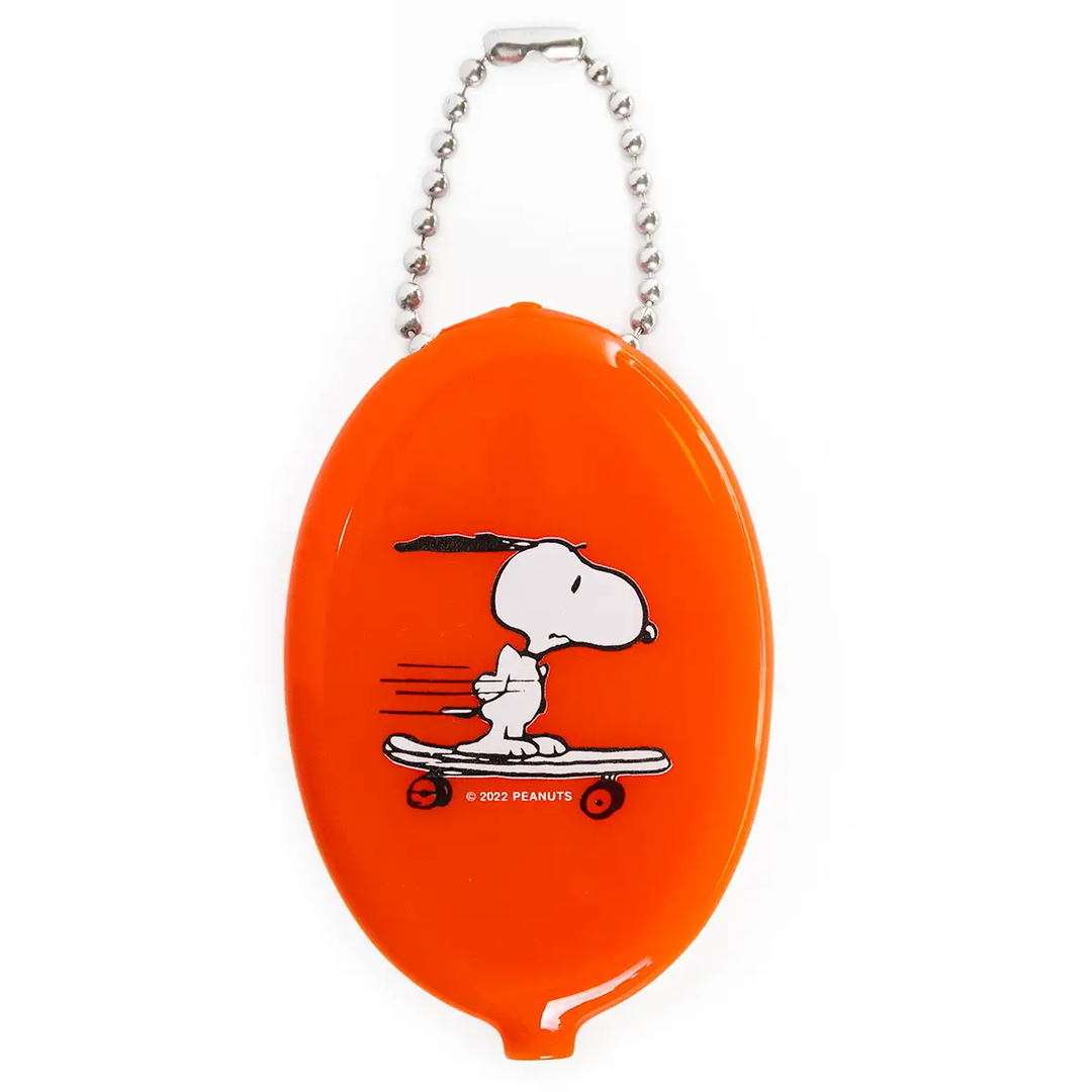 NEW Snoopy Skateboard Coin Pouch