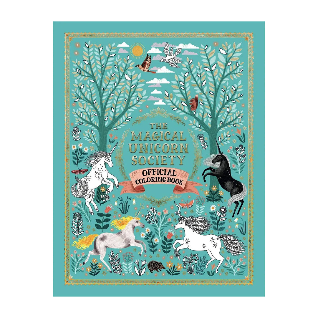 Magical Unicorn Society Official Coloring Book